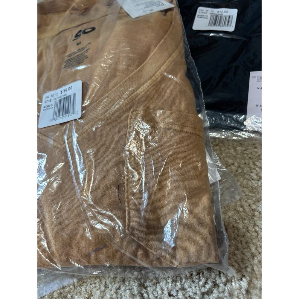 Kohl’s Medium Ladies Tees Lot Of 4 New In Bags Fall Colors Autumn NWT - Picture 6 of 10